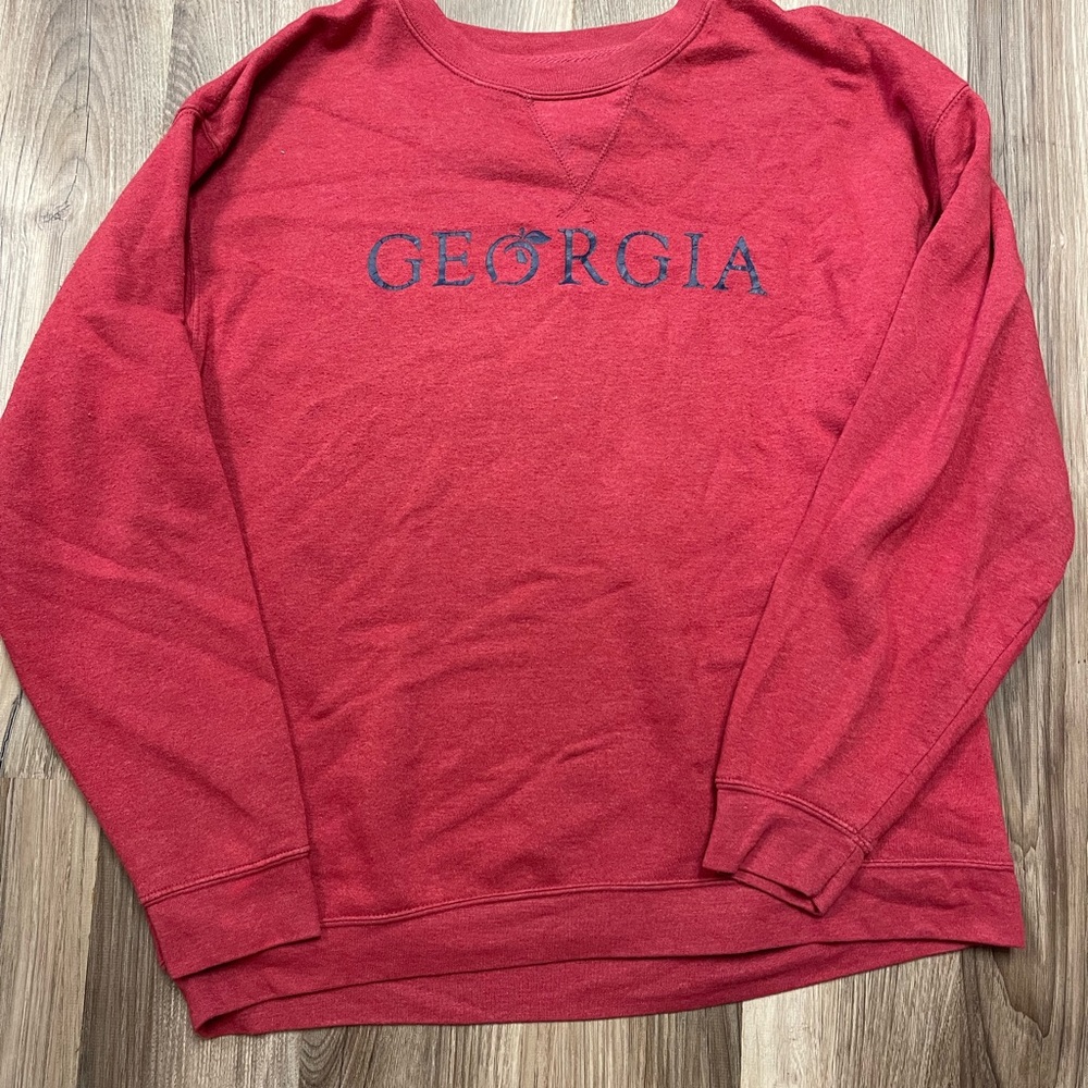 Peach State Pride Georgia Crew Sweatshirt